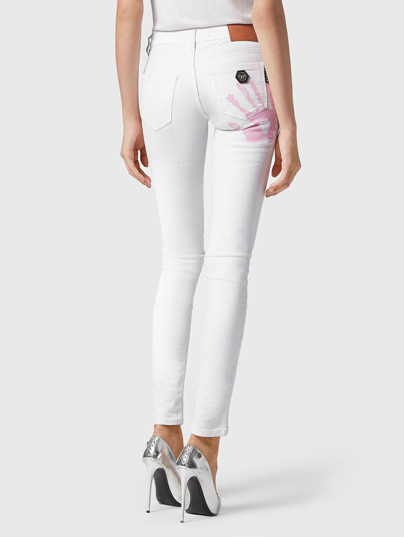 Slim jeans with print - 2