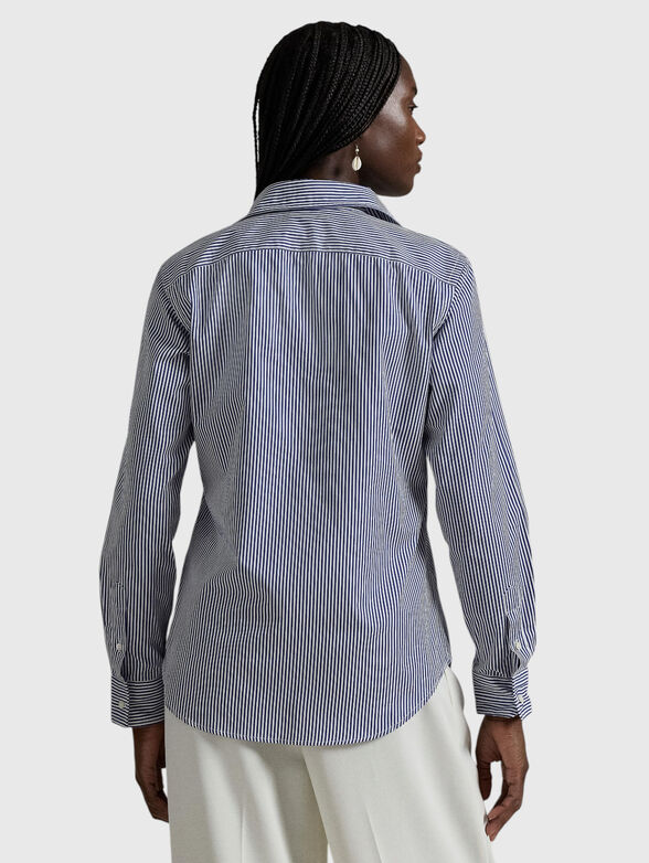 Cotton stripe shirt - 2