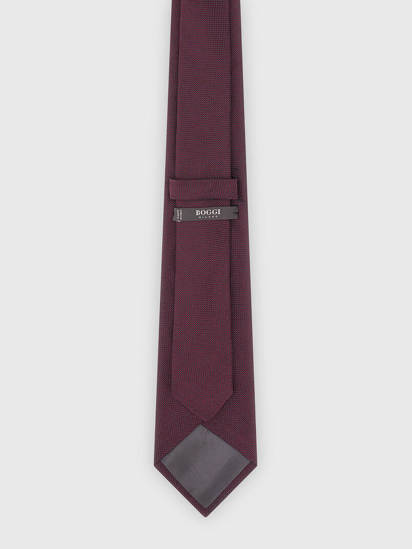Cotton and silk tie - 3