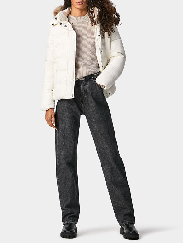 Padded JUNE jacket in black color - 6