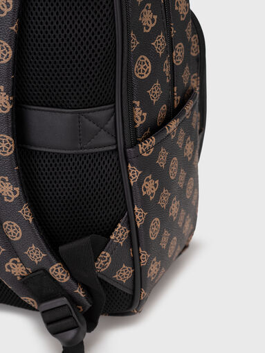 WILDER backpack with monogram print - 3