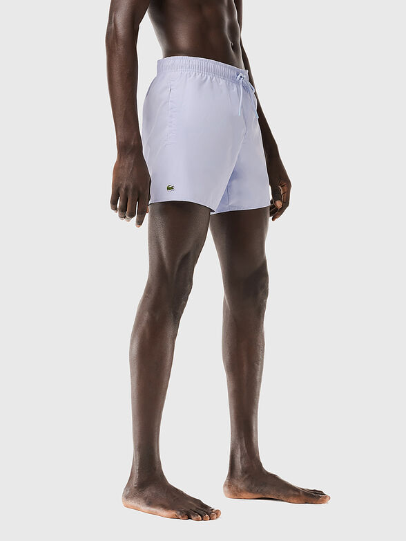 Yellow shorts with logo detail - 3