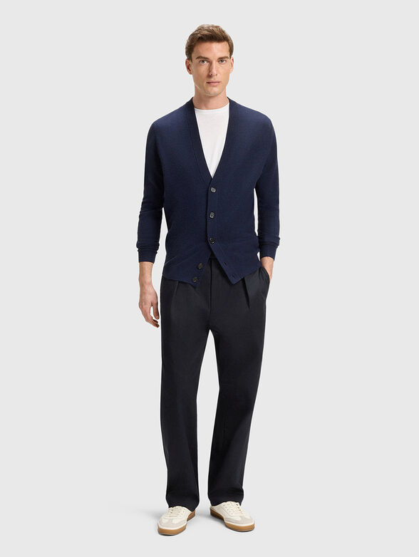 BECKHAM x BOSS cotton trousers with pockets - 4