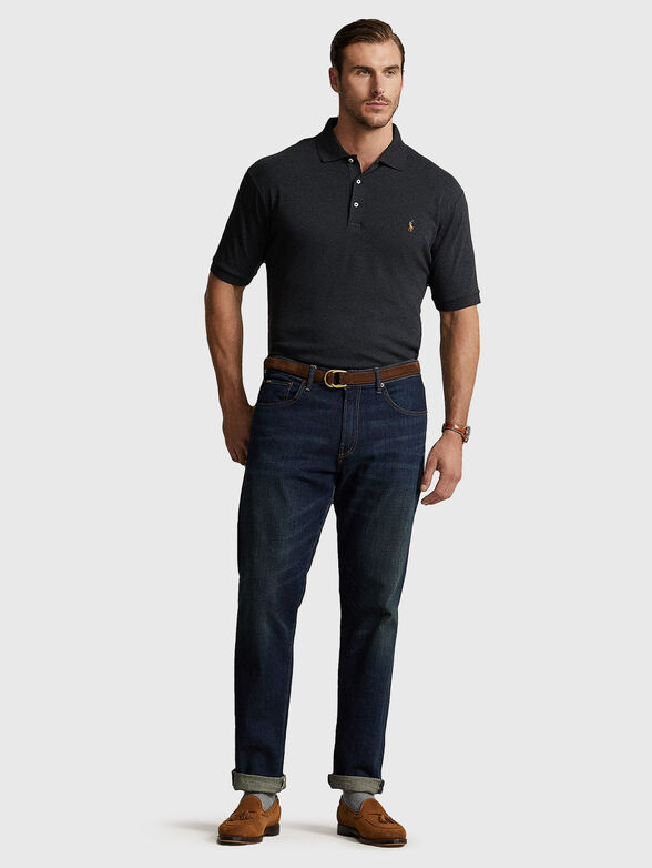 Polo shirt with embroidered logo - 2