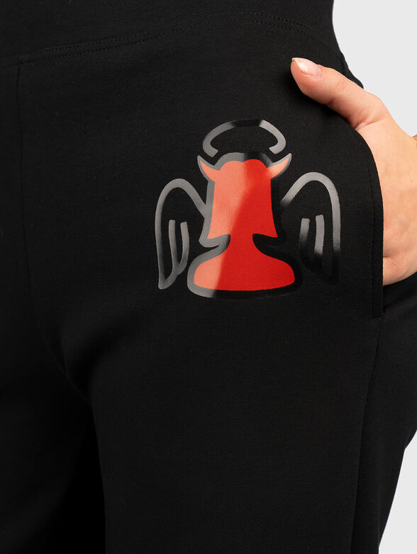 JLP001 sports pants with wide legs - 3