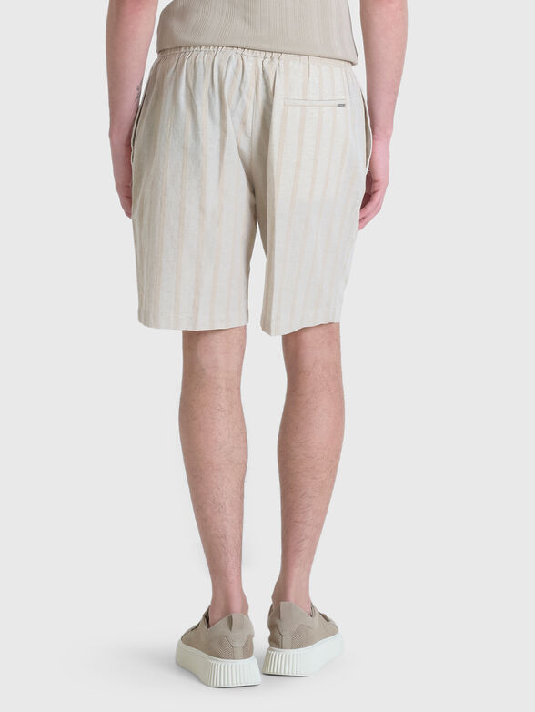 FRANK shorts in linen blend - 2