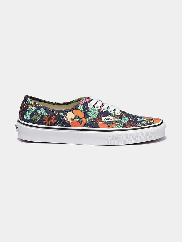 Sports shoes with tropical print - 1