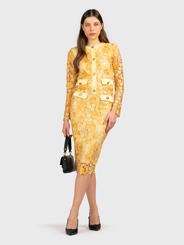 Cardigan with floral embroidery  - 2