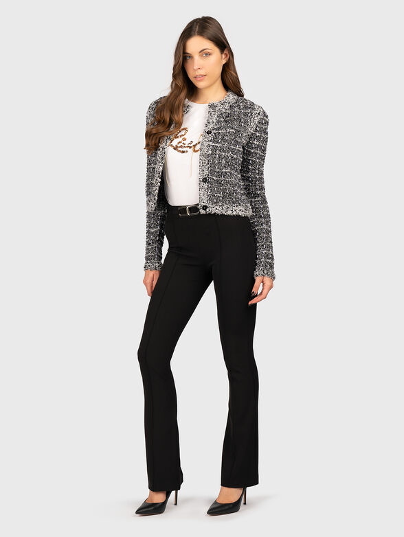 T-shirt with appliqued sequins - 2