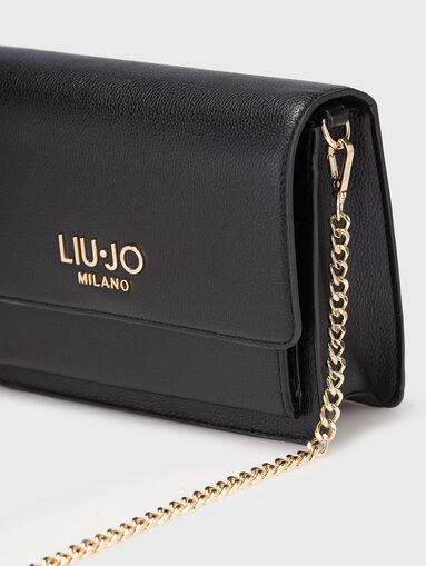 Small crossbody bag with gold details - 4