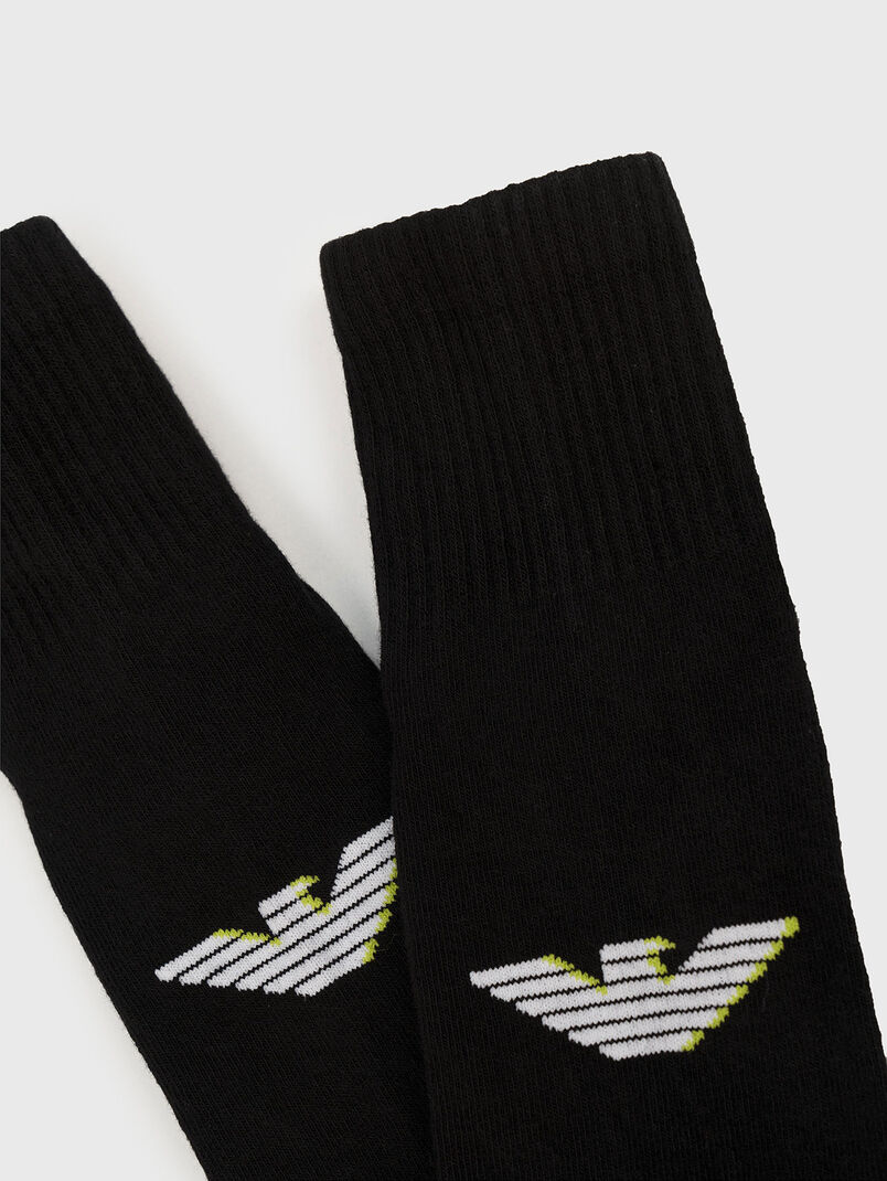 Set of two pairs of socks with logo - 3