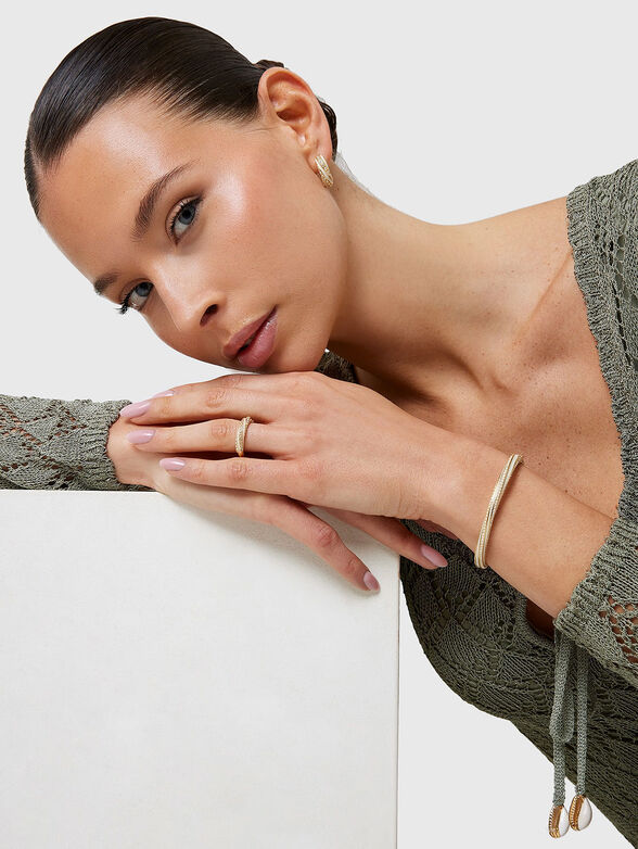 Ring with rhinestones - 2