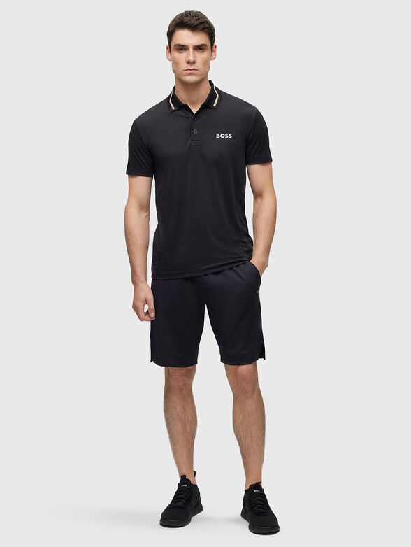 Contrast-logo polo shirt - 2