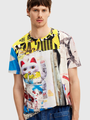 ASAF T-shirt with multicolour print - 4