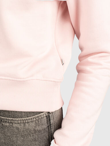 Sweatshirt with logo embroidery - 5