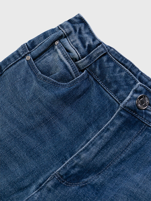 Jeans with accent logo - 4