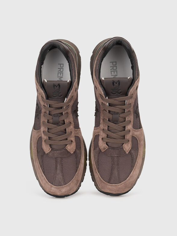 MASE textile and suede sneakers - 6