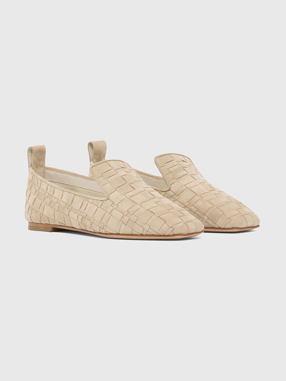 Beige moccasins - 2