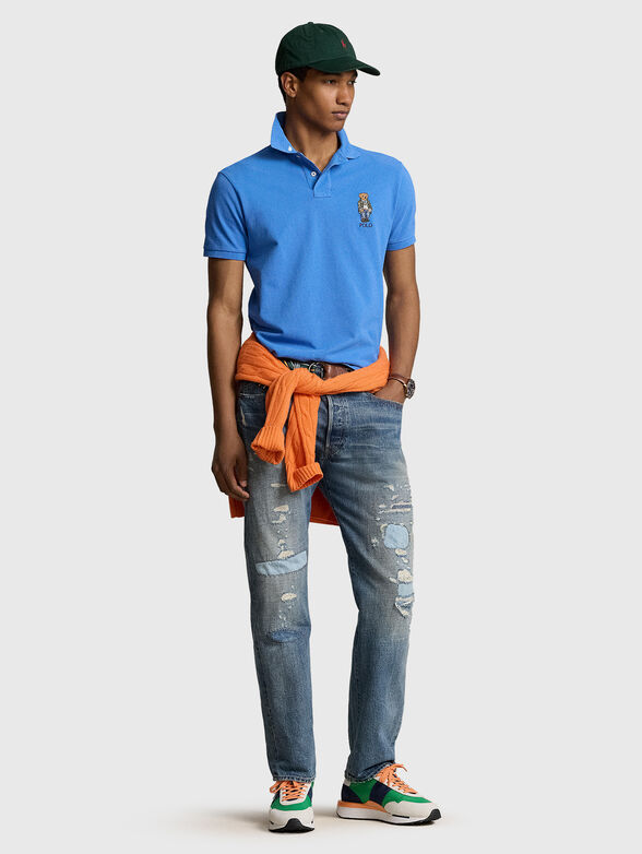 Cotton Polo shirt with Polo Bear embroidery - 2