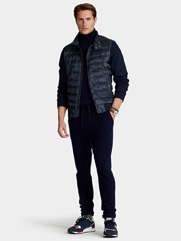 Hybrid jacket in dark blue - 2