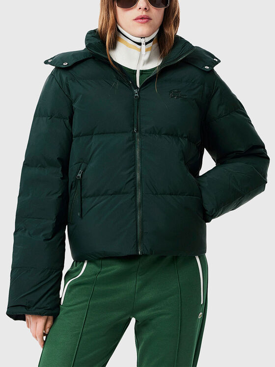 Пухено яке с качулка - 1