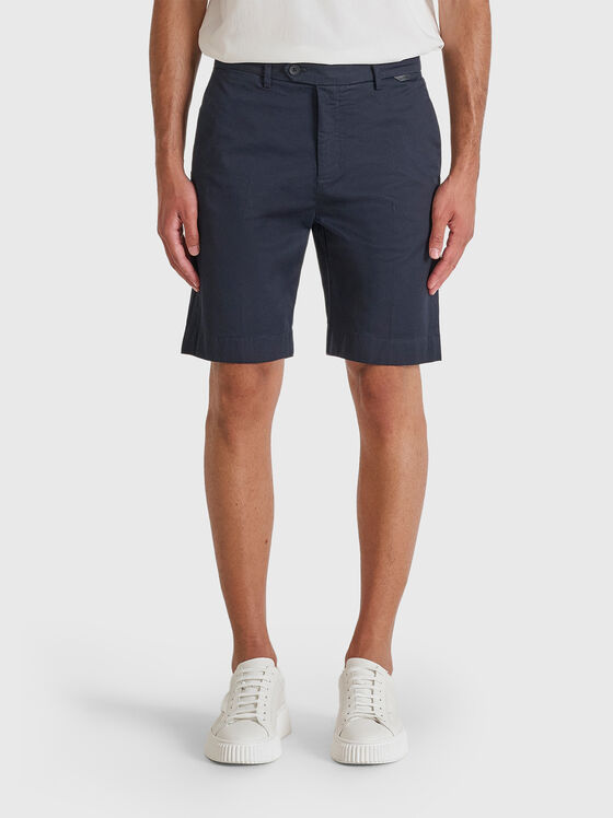 Тъмносини къси панталони - 1