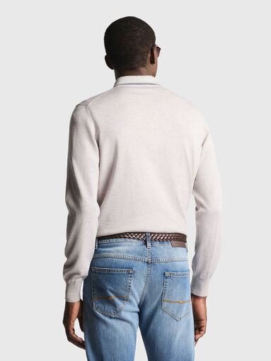 Polo shirt in wool - 3