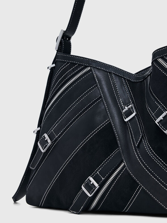 Bag with accent stitching - 5