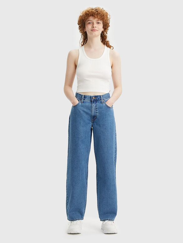 Flare blue jeans - 1