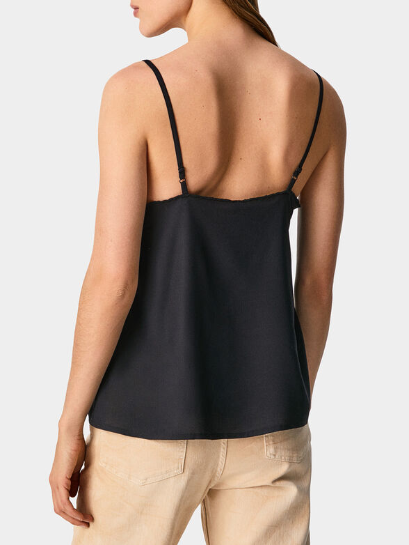 MARGA top with floral embroidery - 3