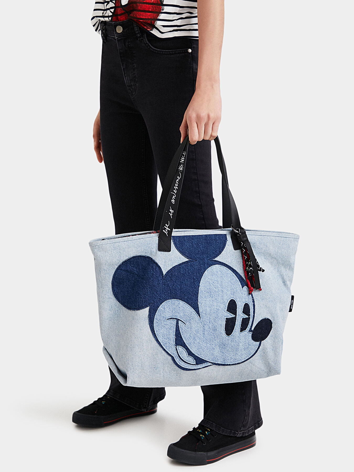 WDS × Disney / MICKEY MOUSE DENIM BAG WDS × Disney / MICKEY MOUSE DENIM BAG