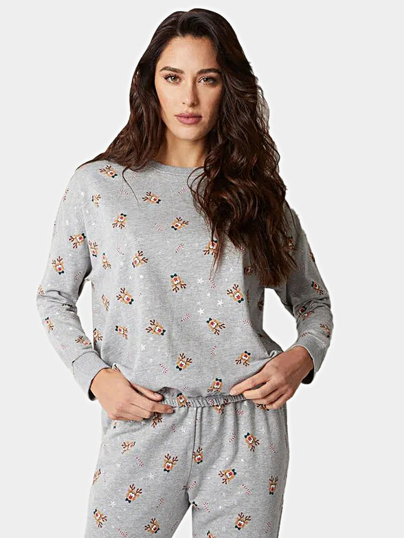 Long pajamas Oh Deer - 1
