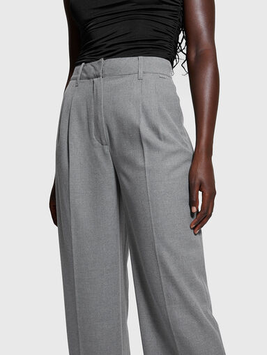 DORIS straight trousers in black  - 3