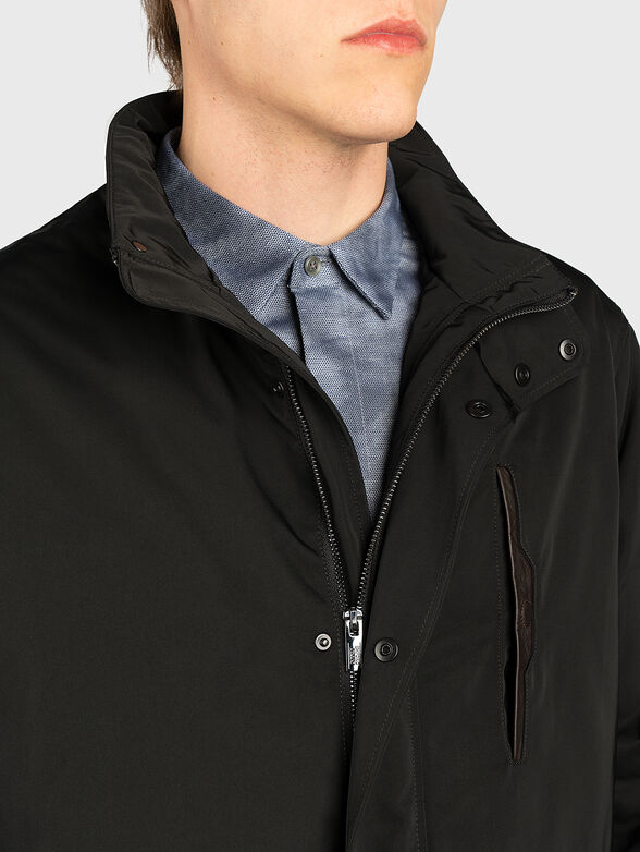 Black jacket with maxi pockets - 2