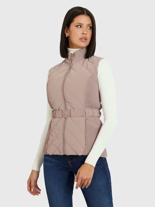 CASSANDRA black belted vest  - 1