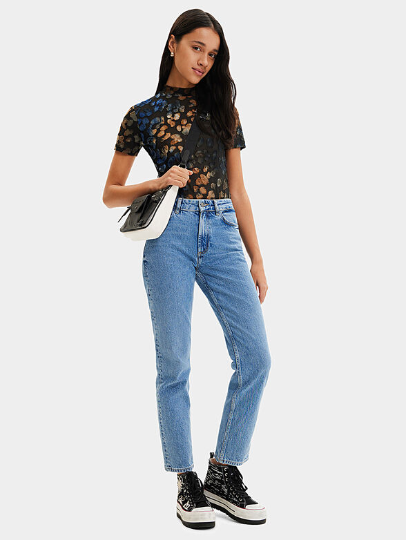 FELINO bodysuit with animal print - 2