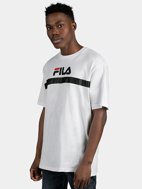 ANATOLI Black T-shirt with back maxi logo - 1