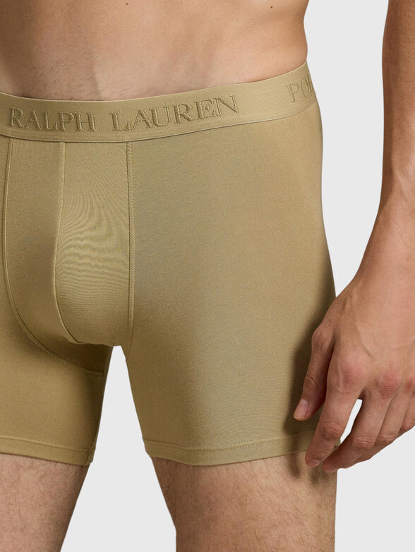 Set of three pairs of cotton-blend boxer shorts - 6