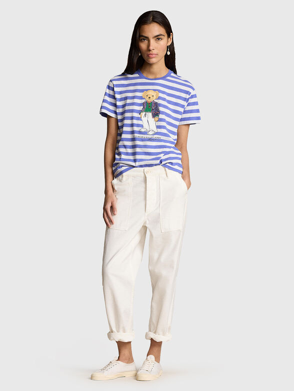 POLO BEAR striped T-shirt - 2