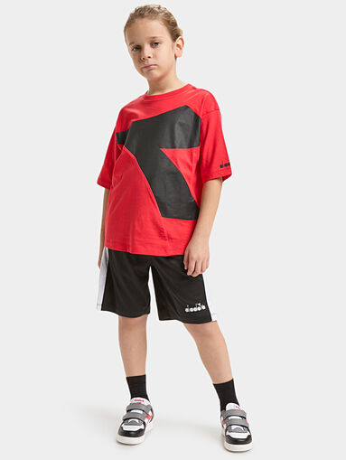 Sports shorts with logo  - 5