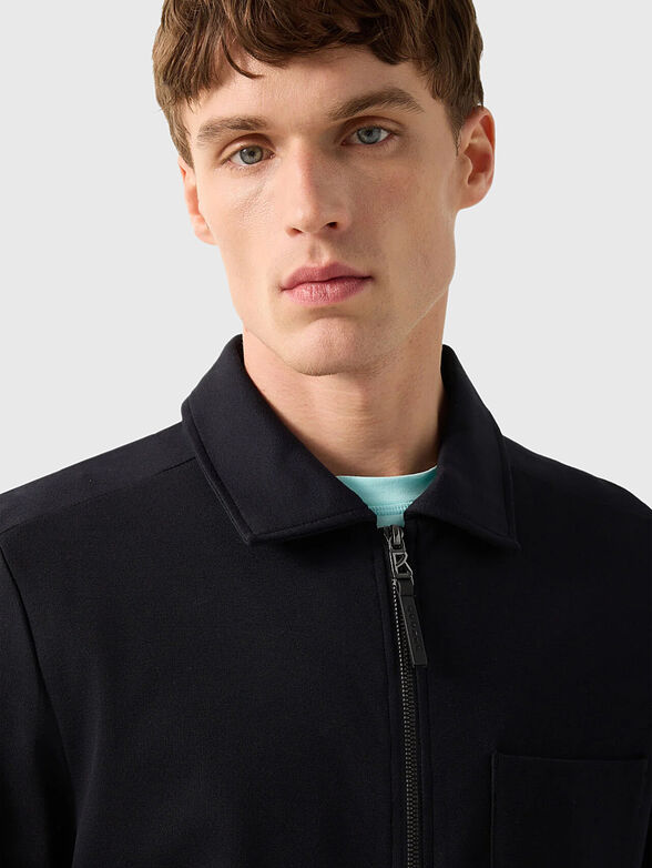 Navy blue jacket - 4