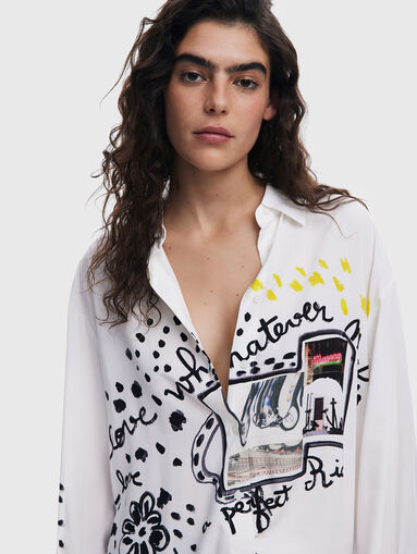 PERSÉFONE oversized shirt - 3