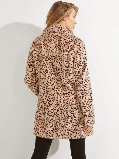 FATIMA Animalier faux fur jacket - 2