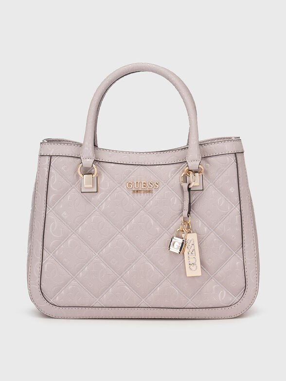 CADDIE large crossbody bag in beige - 1