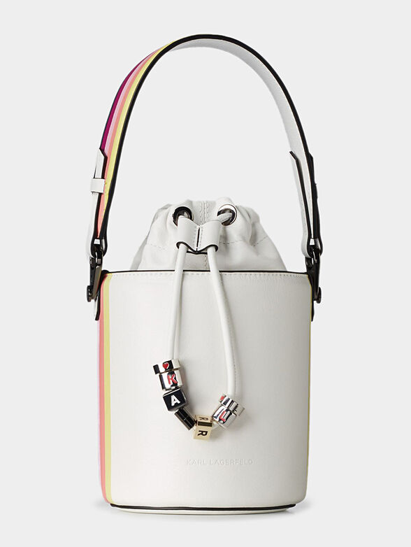 K/CHARMS Bucket bag with logo pendant - 1