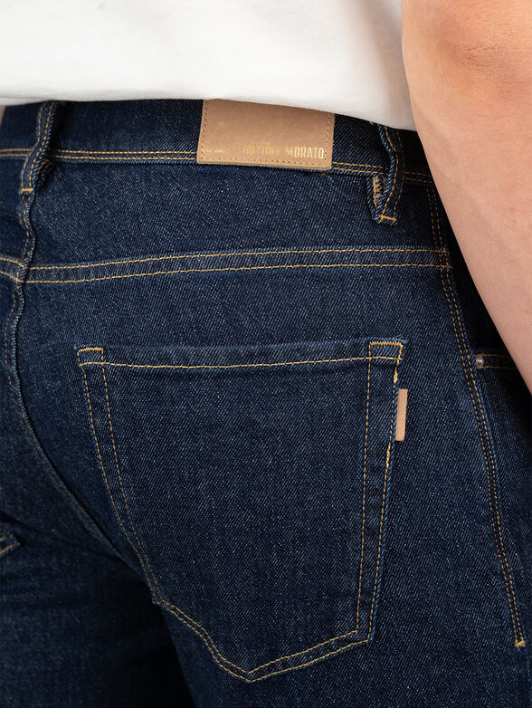 ARGON slim jeans with bleached effect - 4