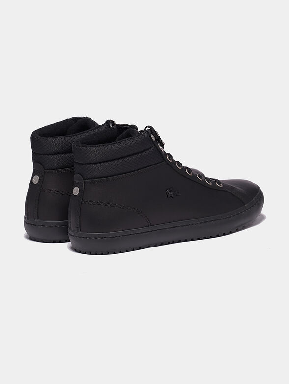 STRAIGHTSET Black high sneakers - 2