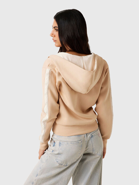 Hooded sweatshirt with zip - 3