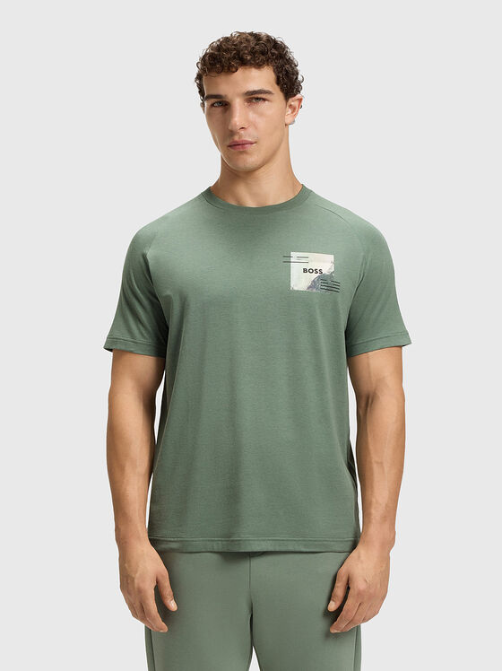 T-shirt with contrasting details - 1