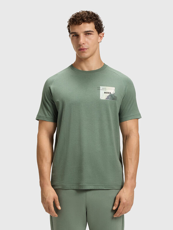 T-shirt with contrasting details - 1